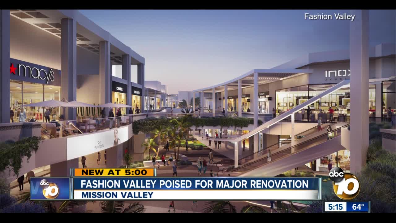 Fashion Valley mall poised for multimillion dollar renovation