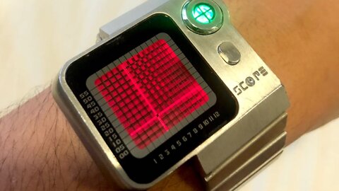 SCOPE COOL WATCH - LED. Can you tell the time?⁠ RATE IT 1-10⁠⁠ 🥰⁠⁠😍⁠