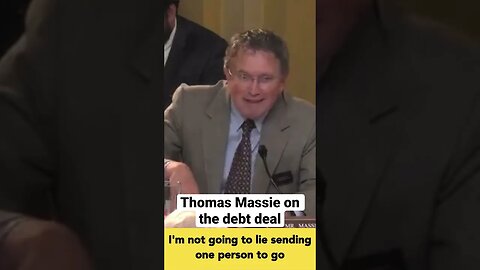 Thomas Massie is right. Vote Libertarian