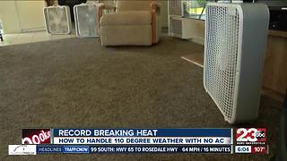Record breaking heat hits Bakersfield