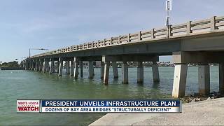 President unveils infrastructure plan