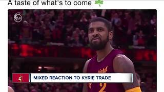 Fans react to Kyrie Irving trade
