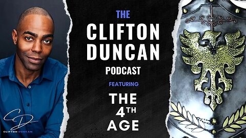 The Death of the Masculine Hero. || THE CLIFTON DUNCAN PODCAST 35: RJ "The Fourth Age" Shaw.