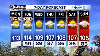 Weather Action Day: High of 113 degrees in Phoenix