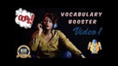 Vocabulary Booster 🚄 200 Words 1️⃣