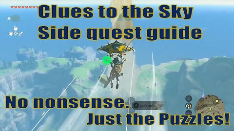 Clues to the Sky Side quest guide (Sidon of the Zora) | Zelda TOTK