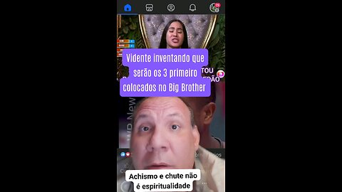 vidente fando do Big Brother Brazil