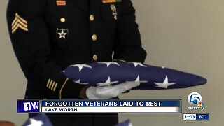 Forgotten veterans honored with proper burial