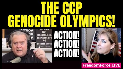 01-06-22   CCP Genocide Olympics - Bannon Boycott These CCP Shills!