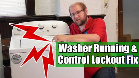 Whirlpool Washing Machine Keeps Running and Won't Turn Off - How to Solve & Fix