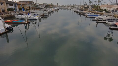 Blasian Babies DaDa Coronado Cays Canals, Docks, Boats, And Yachts Skydio 2+ Low Altitude Video!