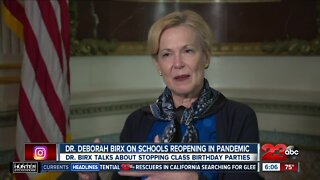 Dr. Deborah Birx on schools reopening during the COVID-19 pandemic