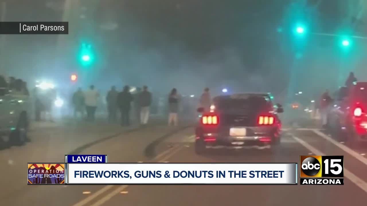 Fireworks, donuts, and guns in the streets of Laveen