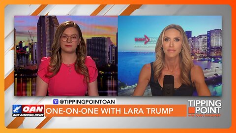 Lara Trump Gives Secret to President Trump Staying Cool During Political Persecution | TIPPING POINT 🟧