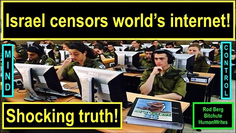 THE ROTHSCHILD ZIONIST CABAL OWNS, CONTROLS, & CENSORS THE WORLD'S INTERNET!!!