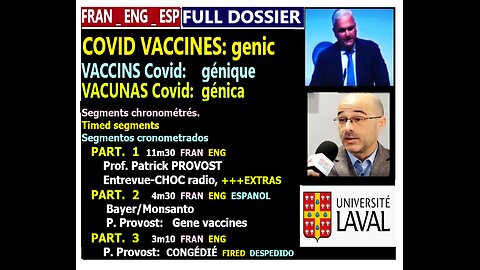 (FRAN_ENG_ESP) Full dossier: GENIC VACCINE _ P. Provost +EXTRAS