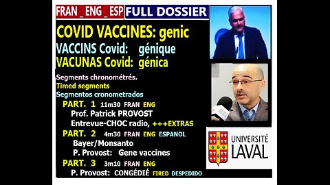 (FRAN_ENG_ESP) Dossier: GENIC VACCINE _ P. Provost +EXTRAS