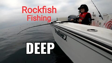 DEEP Reef Rockfish Fishing SoCal