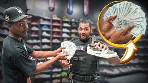 COOLKICKS SECURITY GETS SURPRISED WITH A SHOPPING SPREE