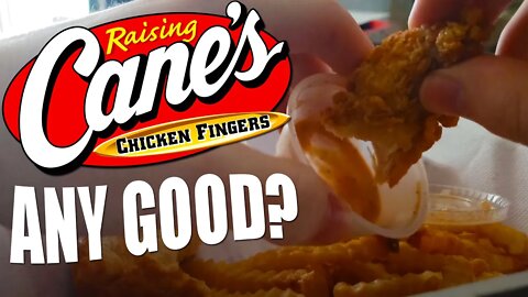 Raising Canes Chicken Review (Food Talking Video) or is it an overhyped MukBang?