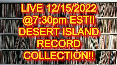 Talking Into Infinity – Episode 50 – Desert Island Record Collection!