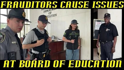 Frauditors AKA Misfits of Society Film at Board of Education & Cause Issues!