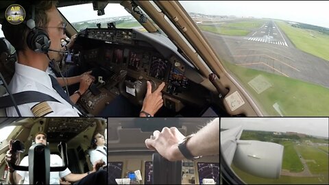 Lufthansa Cargo Boeing 777F ULTIMATE COCKPIT MOVIE Frankfurt to Narita [AirClips full flight series]