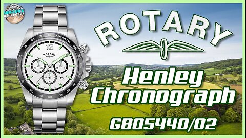 Seiko Panda Alternative! | Rotary Henley Chronograph 100m Quartz GB05440/02 Unbox & Review