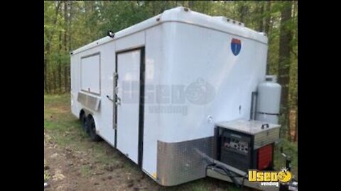 2021 Interstate 8.5' x 20' Food Concession Trailer | Lightly Used Mobile Kitchen for Sale in Georgia