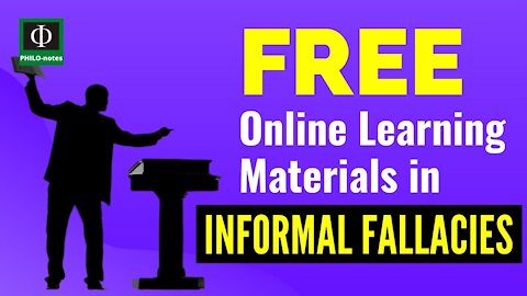 Free Online Learning Materials in Informal Fallacies