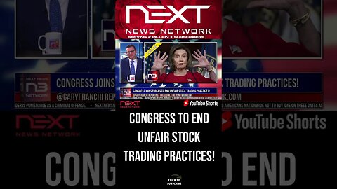 Congress joins forces to End Unfair Stock Trading Practices! #shorts
