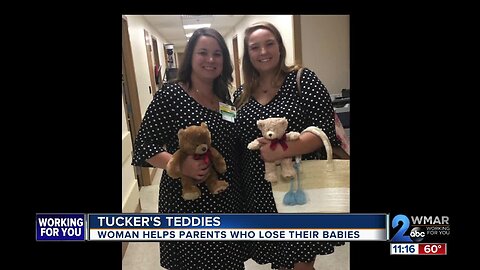 Tucker's Teddies: Woman helps parents who lose their babies