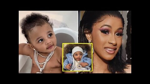 Cardi B And Offset Shared Adorable Video of Baby Boy And Reveal His Unique Name, Wave,🥰😍