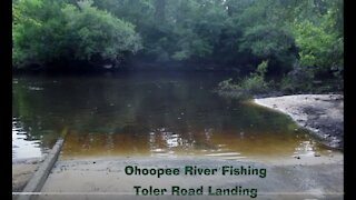 Ohoopee River Fishing Trip - Redbreast Toler Road Landing - Georgia