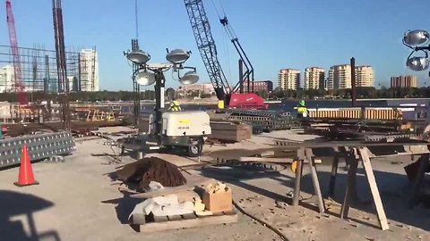 Vertical construction begins on St. Pete Pier | Digital Short