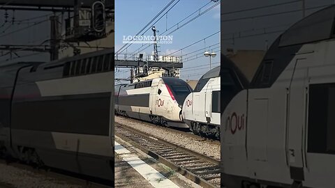 SNCF TGV inOui Duplex set in Nîmes France