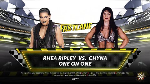 WWE 2k24 Rhea Ripley vs Chyna