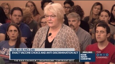 Dr Sherri Tenpenny Giving Testimony at the Ohio House Health Committee June 8, 2021