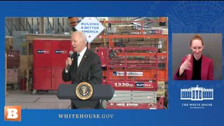 MOMENTS AGO: President Biden Delivering Remarks on Infrastructure...