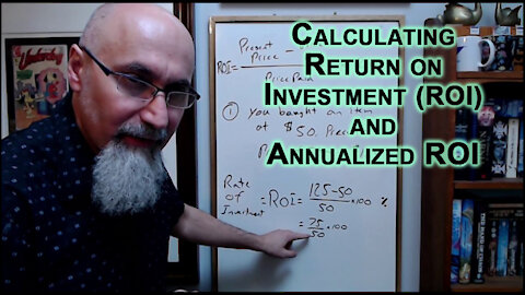ASMR Math: Compound Interest, Return on Investment, Annualized ROI, Personal Finance, Investing