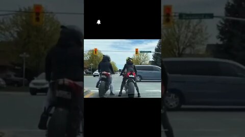 Amazing! Friendship or Love on motorcycle #shorts