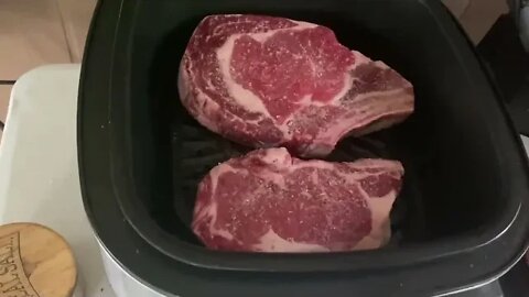 Cooking Different Size Steaks in an Air Fryer from Frozen: An Experiment