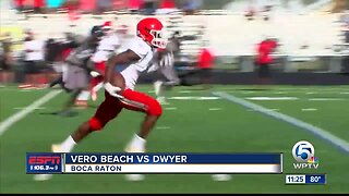 Dwyer vs Vero Beach football 5/22