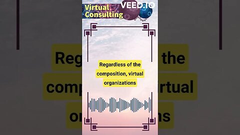 What is a Virtual Organization?
