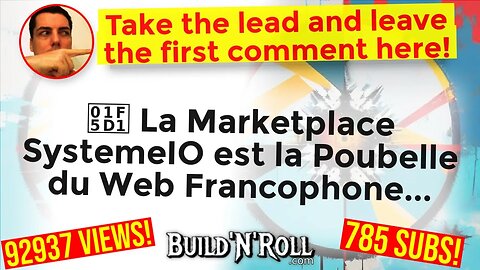 🗑 La Marketplace SystemeIO est la Poubelle du Web Francophone...