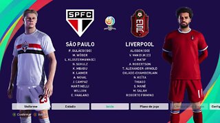 SÃO PAULO-BRA x LIVERPOOL-ING | MUNDIAL DE CLUBES 2021 - FINAL | MASTER LEAGUE