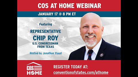 COS at Home with Congressman Chip Roy