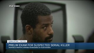 Preliminary examination for suspected serial killer