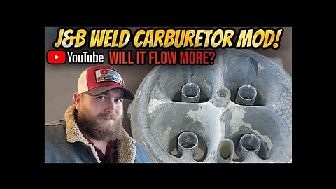 J&B Weld Holley Carburetor Mods!? | Will It Flow More CFM | Holley Performance | Modified Carburetor