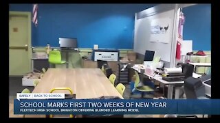 School marks first two weeks of the new year